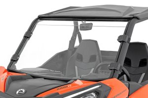 Can-Am Maverick Sport Full Windshield - Rough Country - Scratch Resistant Can-Am Maverick Sport Full Windshield - Rough Country - Scratch Resistant
